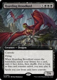 Hoarding Broodlord (Extended Art) from March of the Machine