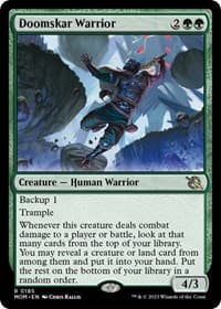 Doomskar Warrior from March of the Machine