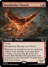 Bloodfeather Phoenix (Extended Art) from March of the Machine