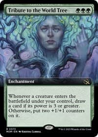 Tribute to the World Tree (Extended Art) from March of the Machine