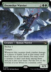 Doomskar Warrior (Extended Art) from March of the Machine