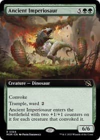 Ancient Imperiosaur (Extended Art) from March of the Machine