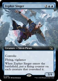 Zephyr Singer (Extended Art) from March of the Machine