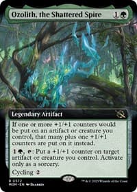 Ozolith, the Shattered Spire (Extended Art) from March of the Machine