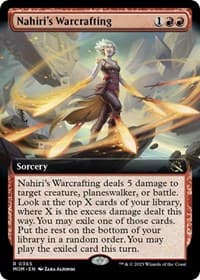 Nahiri's Warcrafting (Extended Art) from March of the Machine