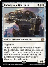 Cataclysmic Gearhulk from Commander: March of the Machine