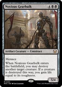 Noxious Gearhulk from Commander: March of the Machine