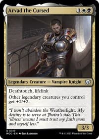 Arvad the Cursed from Commander: March of the Machine