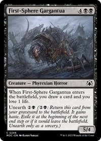 First-Sphere Gargantua from Commander: March of the Machine