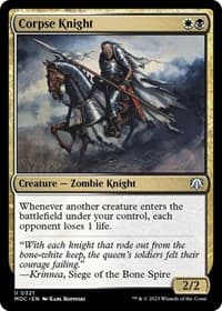 Corpse Knight from Commander: March of the Machine