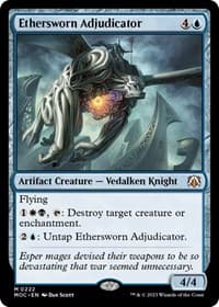 Ethersworn Adjudicator from Commander: March of the Machine