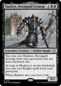 Haakon, Stromgald Scourge from Commander: March of the Machine