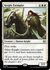 Knight Exemplar from Commander: March of the Machine