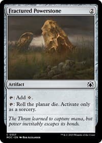 Fractured Powerstone from Commander: March of the Machine