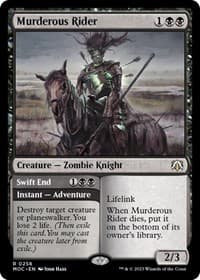 Murderous Rider from Commander: March of the Machine