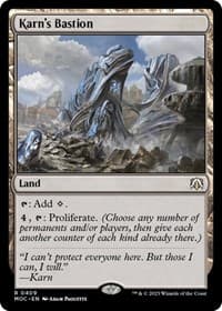 Karn's Bastion from Commander: March of the Machine