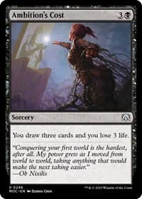 Ambition's Cost from Commander: March of the Machine