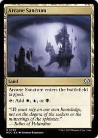 Arcane Sanctum from Commander: March of the Machine