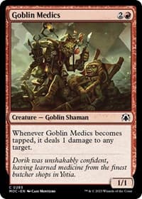 Goblin Medics from Commander: March of the Machine