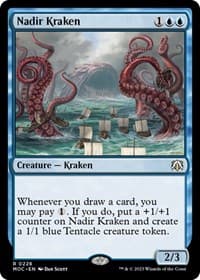Nadir Kraken from Commander: March of the Machine