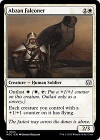 Abzan Falconer from Commander: March of the Machine