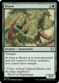Brawn from Commander: March of the Machine