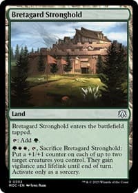 Bretagard Stronghold from Commander: March of the Machine