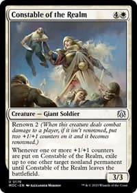Constable of the Realm from Commander: March of the Machine
