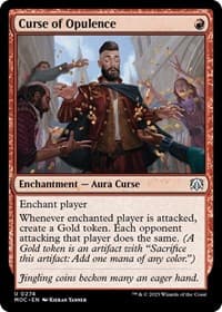Curse of Opulence from Commander: March of the Machine
