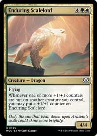 Enduring Scalelord from Commander: March of the Machine