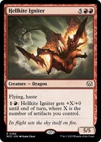 Hellkite Igniter from Commander: March of the Machine