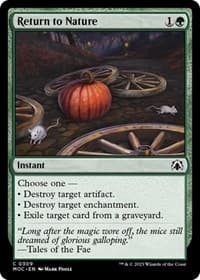 Return to Nature from Commander: March of the Machine