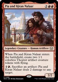 Pia and Kiran Nalaar from Commander: March of the Machine