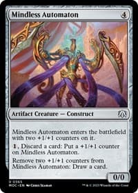 Mindless Automaton from Commander: March of the Machine