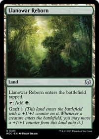 Llanowar Reborn from Commander: March of the Machine