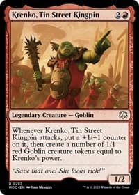 Krenko, Tin Street Kingpin from Commander: March of the Machine