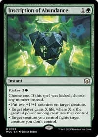 Inscription of Abundance from Commander: March of the Machine
