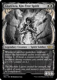 Anafenza, Kin-Tree Spirit (Halo Foil) from March of the Machine: Multiverse Legends