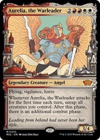 Aurelia, the Warleader from March of the Machine: Multiverse Legends