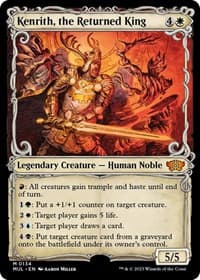 Kenrith, the Returned King (Halo Foil) from March of the Machine: Multiverse Legends