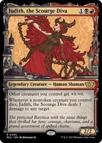 Judith, the Scourge Diva from March of the Machine: Multiverse Legends