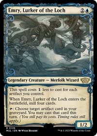 Emry, Lurker of the Loch (Halo Foil) from March of the Machine: Multiverse Legends