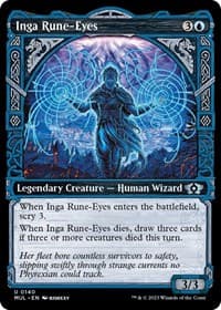 Inga Rune-Eyes (Halo Foil) from March of the Machine: Multiverse Legends