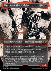Urabrask the Hidden (Halo Foil) from March of the Machine: Multiverse Legends