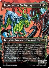 Jegantha, the Wellspring (Halo Foil) from March of the Machine: Multiverse Legends
