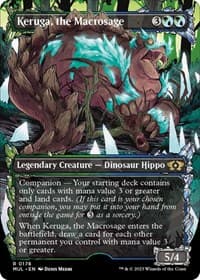 Keruga, the Macrosage (Halo Foil) from March of the Machine: Multiverse Legends