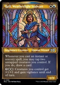 Raff, Weatherlight Stalwart (Halo Foil) from March of the Machine: Multiverse Legends