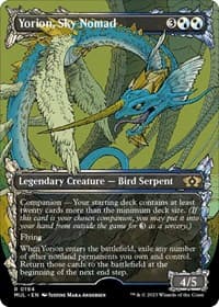 Yorion, Sky Nomad (Halo Foil) from March of the Machine: Multiverse Legends