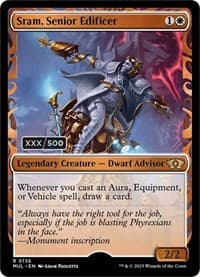 Sram, Senior Edificer (Serial Numbered) from March of the Machine: Multiverse Legends
