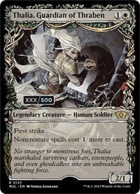 Thalia, Guardian of Thraben (Serial Numbered) from March of the Machine: Multiverse Legends